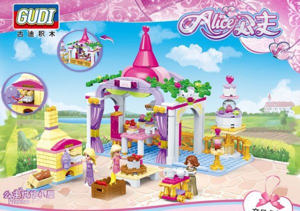 Mô hình lắp ghép lego lâu đài công chúa Alice Garden Castle 9016