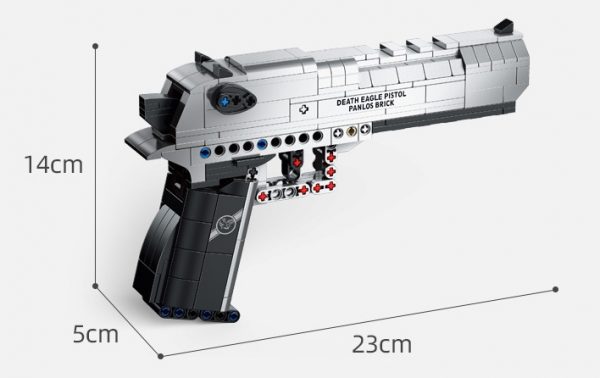 Súng lục bạc lắp ráp Lego 670006