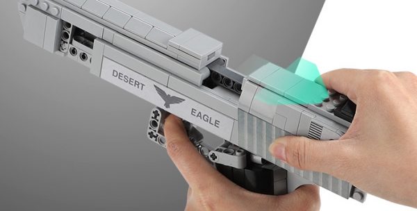 Súng lục bạc lắp ráp Lego 24004-Đại bàng sa mạc
