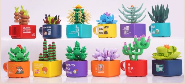 Mô hình chậu cây xương rồng trang trí bàn làm việc 52019
