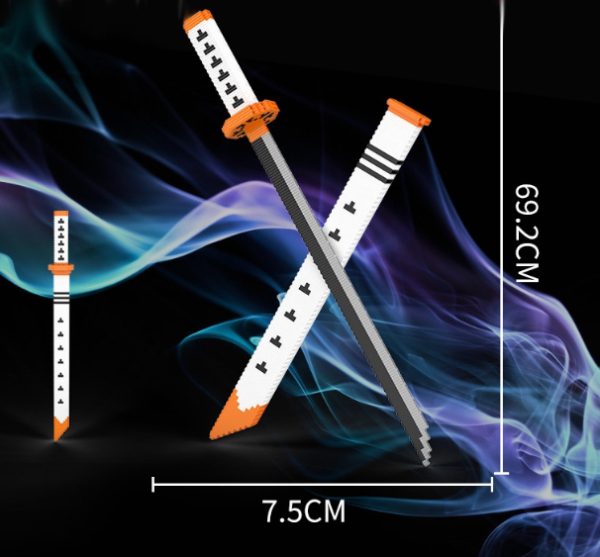 69CM Mô hình lắp ráp One Piece kiếm đồ chơi Zoro Ichimonji