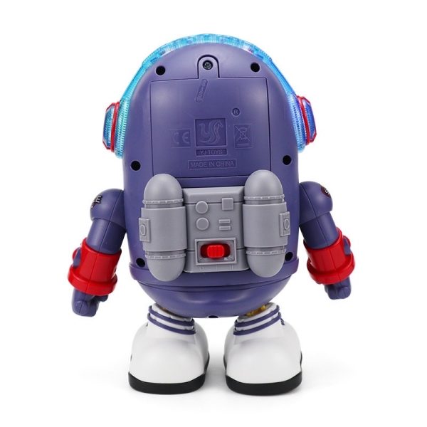 Đồ Chơi Vịt Robot Nhảy Múa Phát Nhạc, Vịt Phi Hành Gia Có Đèn Nhạc Vui Nhộn, Quà Tặng Bé Trai Bé Gái