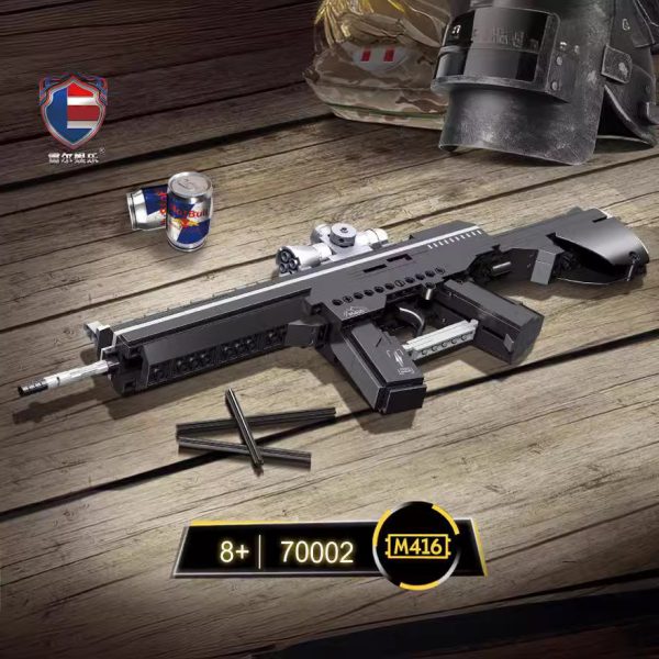 Đồ chơi lego Pubg Mô hình súng MK416 Đồ chơi lắp ráp Mô Hình PUBG BLOCKS súng freefire