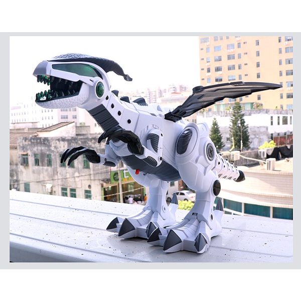Khủng Long Robot Có Hiệu Ứng Phun Lửa Và Nước Kích Thước Lớn - Đồ Chơi Giải Trí