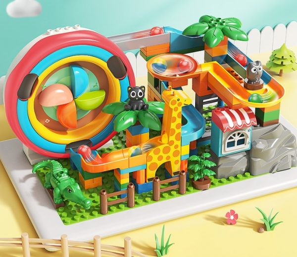 Lego Duplo Hãng Feelo Vòng Quay Khổng Lồ 142 Chi Tiết Siêu To (chạy pin)