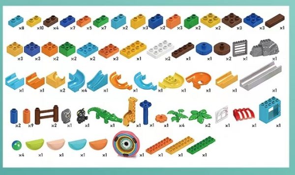 Lego Duplo Hãng Feelo Vòng Quay Khổng Lồ 142 Chi Tiết Siêu To (chạy pin)