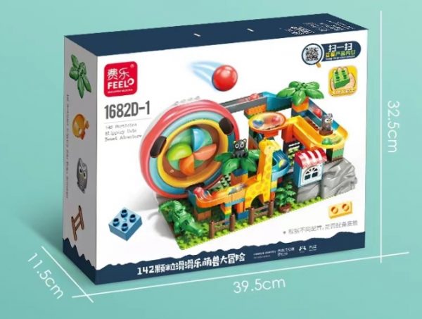 Lego Duplo Hãng Feelo Vòng Quay Khổng Lồ 142 Chi Tiết Siêu To (chạy pin)