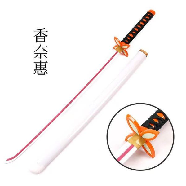 Mô hình Kiếm Gỗ KOCHOU SHINOBU TRÙNG TRỤ Kimetsu No Yaiba-thanh gươm diệt quỷ