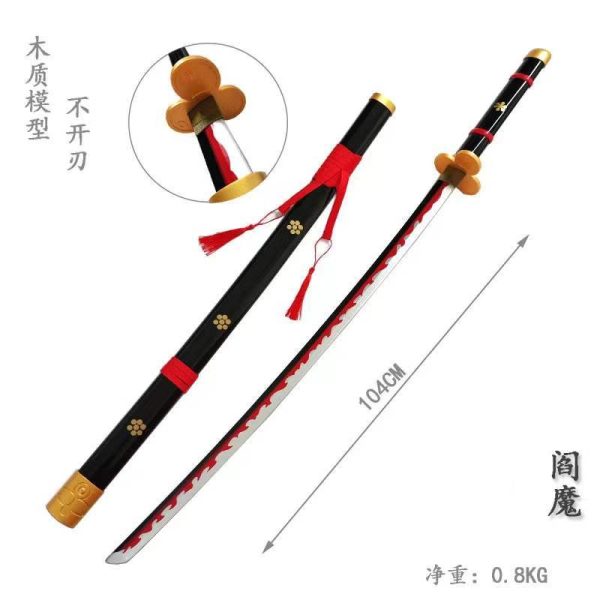 Mô hình Kiếm Gỗ VER.2 ENMA ZORO ONE PIECE-Đảo Hải Tặc