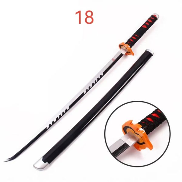 Mô hình Kiếm Gỗ VER.3 RENGOKU VIÊM TRỤ Kimetsu No Yaiba-thanh gươm diệt quỷ