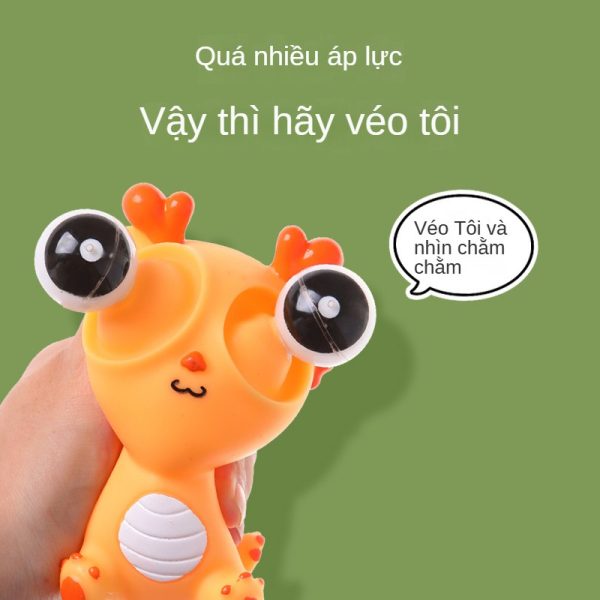 Rồng Mắt Lồi Đồ Chơi Squishy Nắn Bóp Đàn Hồi Giảm Stress Hình Rồng Nắn Bóp Đàn Hồi Giảm Stress