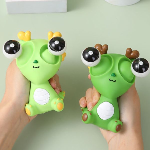 Rồng Mắt Lồi Đồ Chơi Squishy Nắn Bóp Đàn Hồi Giảm Stress Hình Rồng Nắn Bóp Đàn Hồi Giảm Stress