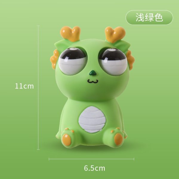 Rồng Mắt Lồi Đồ Chơi Squishy Nắn Bóp Đàn Hồi Giảm Stress Hình Rồng Nắn Bóp Đàn Hồi Giảm Stress