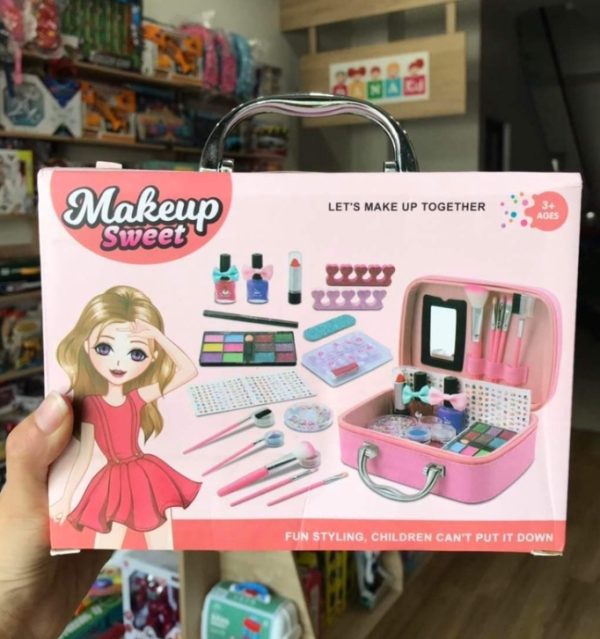 VALI trang điểm cá nhân cực đầy đủ, make up thật, dễ dàng làm sạch với nước dành cho bé gái