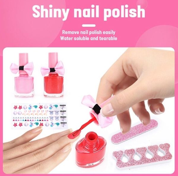 VALI trang điểm cá nhân cực đầy đủ, make up thật, dễ dàng làm sạch với nước dành cho bé gái